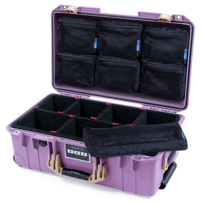 TrekPak Divider System / 7-Pcs Removable Mesh Lid