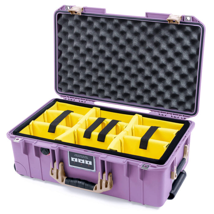 Yellow Padded Dividers / Convoluted Lid Foam