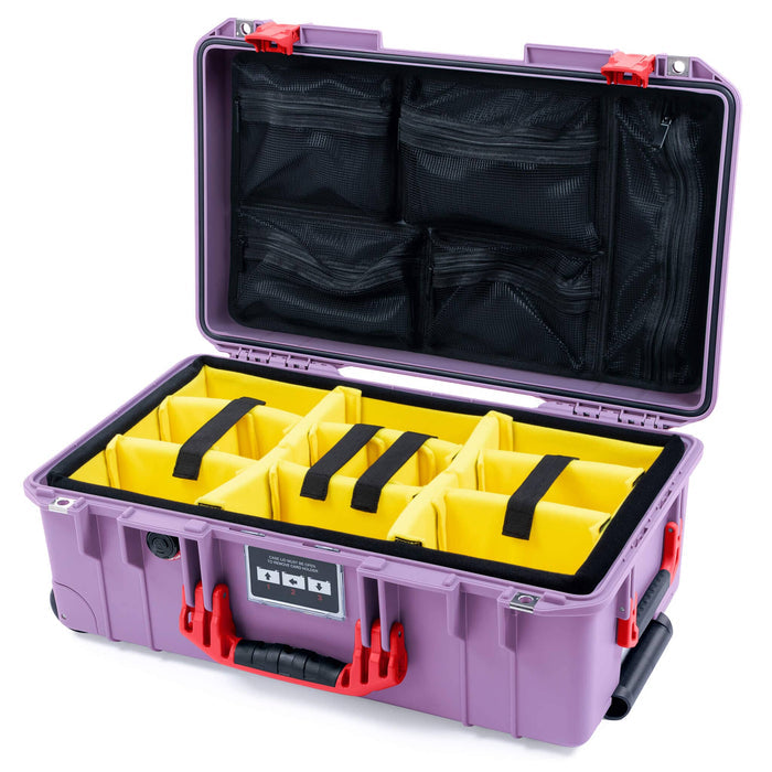 Yellow Padded Dividers / Mesh Lid Organizer