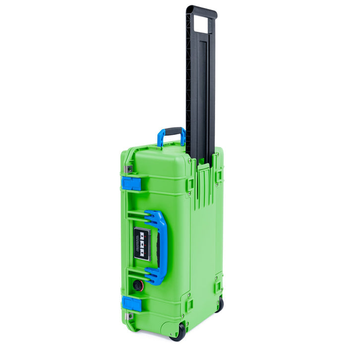 Pelican 1535 Air Carry - on Case - Lime Green & Blue - Empty
