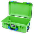 Pelican 1535 Air Carry - on Case - Lime Green & Blue - Empty
