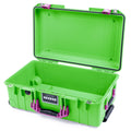 Pelican 1535 Air Carry - on Case - Lime Green & Magenta - Empty