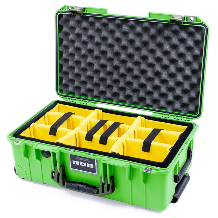 Yellow Padded Dividers / Convoluted Lid Foam