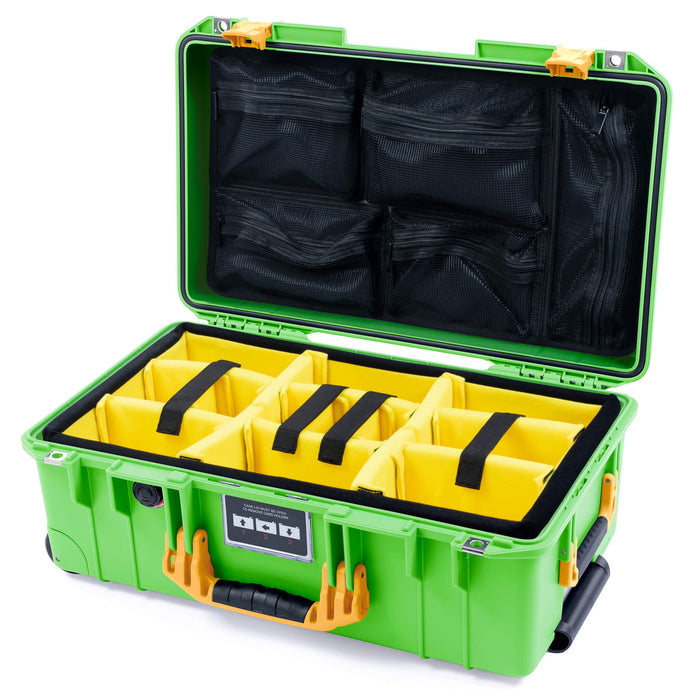 Yellow Padded Dividers / Mesh Lid Organizer