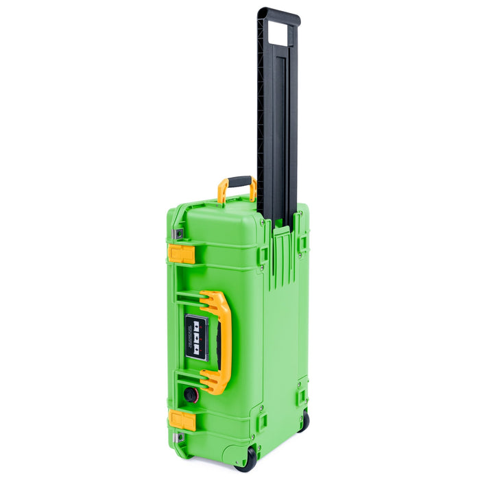 Pelican 1535 Air Carry - on Case - Lime Green & Yellow - Empty