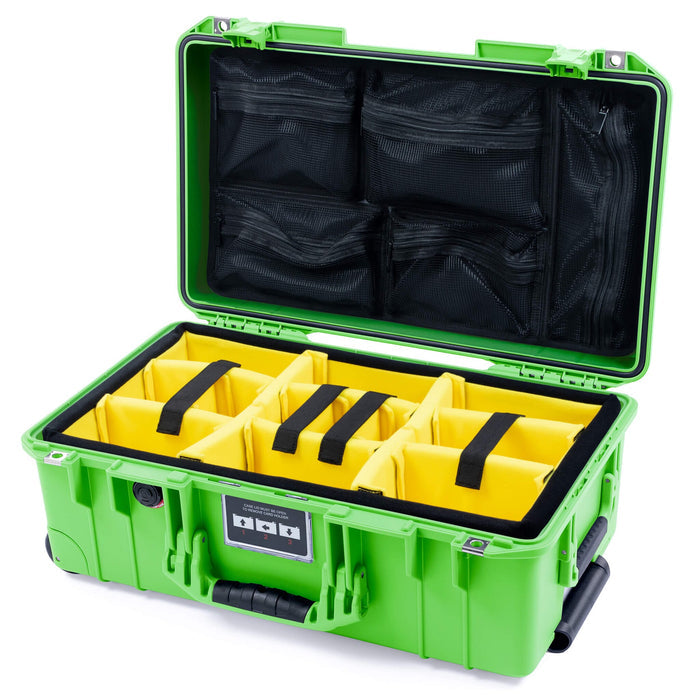 Yellow Padded Dividers / Mesh Lid Organizer