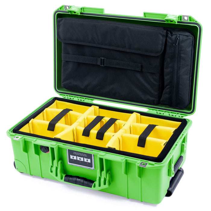Yellow Padded Dividers / Computer Lid Pouch