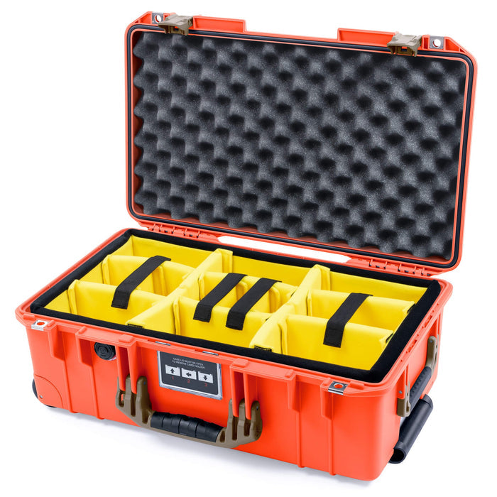 Yellow Padded Dividers / Convoluted Lid Foam