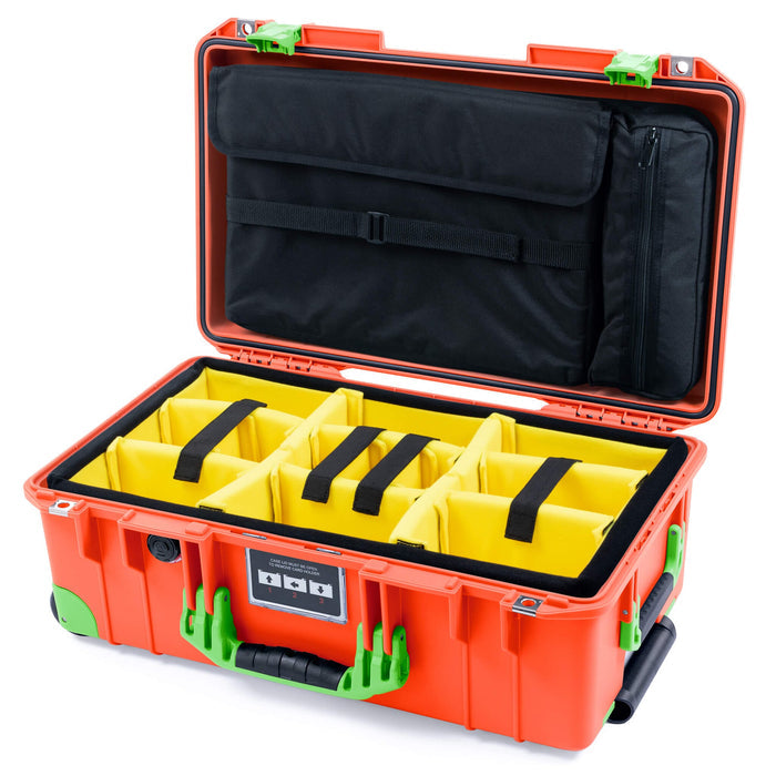 Yellow Padded Dividers / Mesh Lid Organizer