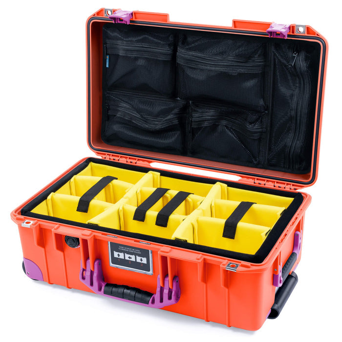Yellow Padded Dividers / Mesh Lid Organizer