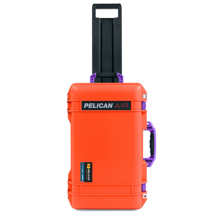 Pelican 1535 Air Carry - on Case - Orange & Purple - Empty