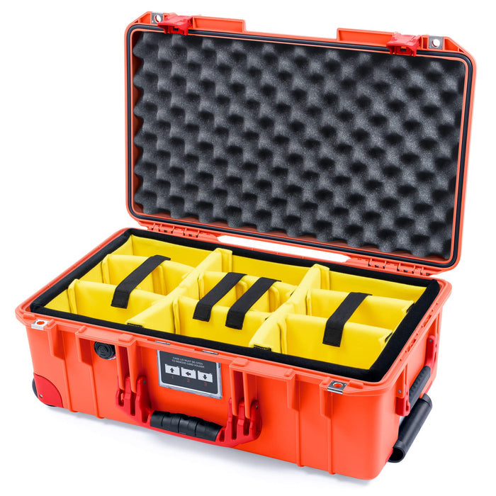 Yellow Padded Dividers / Convoluted Lid Foam