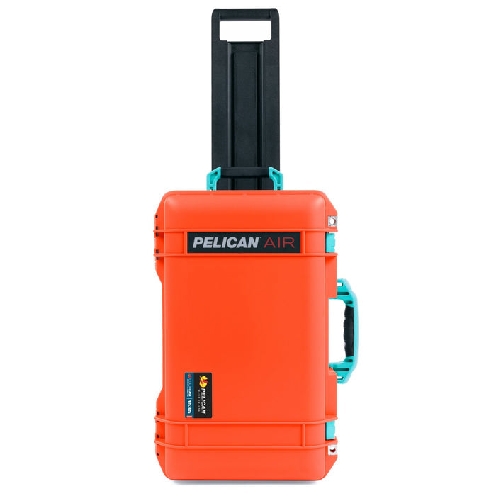 Pelican 1535 Air Carry - on Case - Orange & Teal - Empty