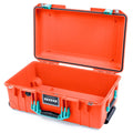 Pelican 1535 Air Carry - on Case - Orange & Teal - Empty