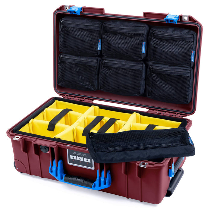 Yellow Padded Dividers / 7-Pcs Removable Mesh Lid