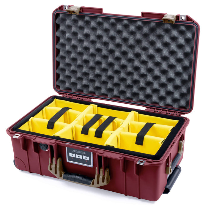 Yellow Padded Dividers / Convoluted Lid Foam