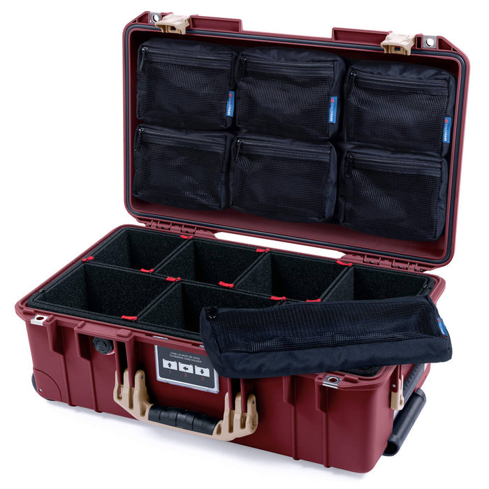 TrekPak Divider System / 7-Pcs Removable Mesh Lid