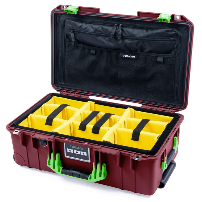 Yellow Padded Dividers / TRVL Lid Organizer