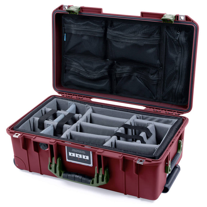 Padded Microfiber Dividers / Mesh Lid Organizer