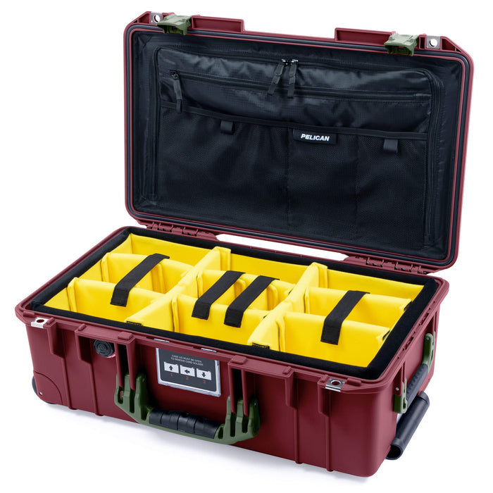 Yellow Padded Dividers / TRVL Lid Organizer