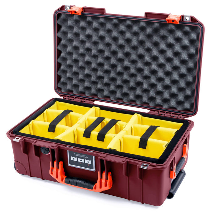Yellow Padded Dividers / Convoluted Lid Foam