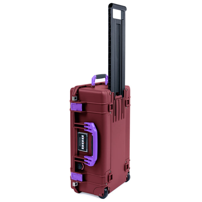 Pelican 1535 Air Carry - on Case - Oxblood & Purple - Empty