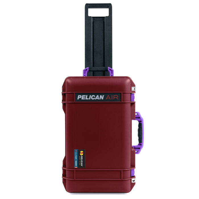 Pelican 1535 Air Carry - on Case - Oxblood & Purple - Empty