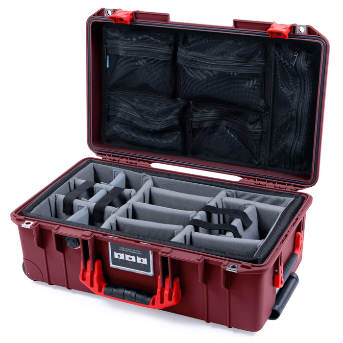 Padded Microfiber Dividers / Mesh Lid Organizer