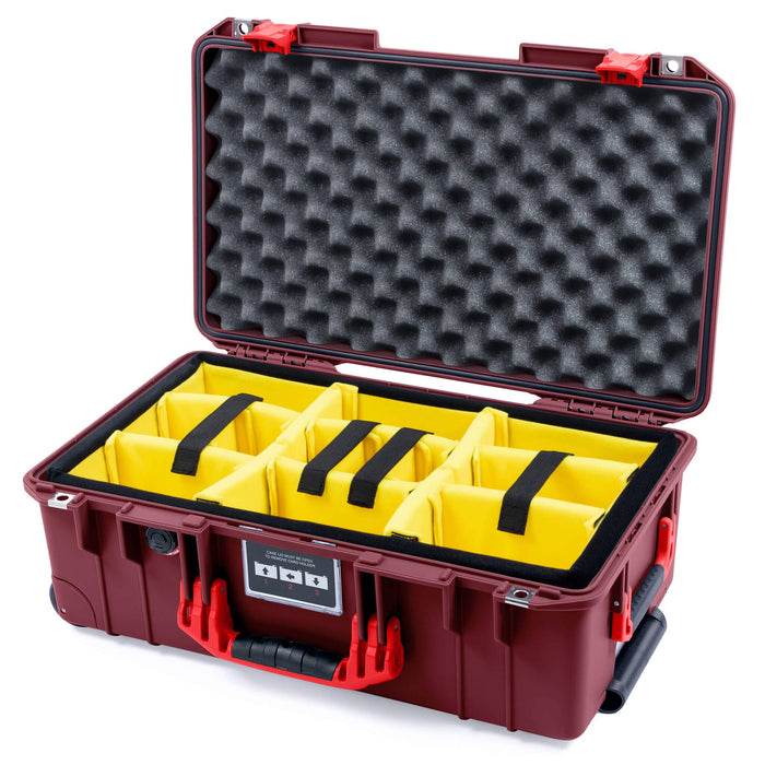 Yellow Padded Dividers / Convoluted Lid Foam