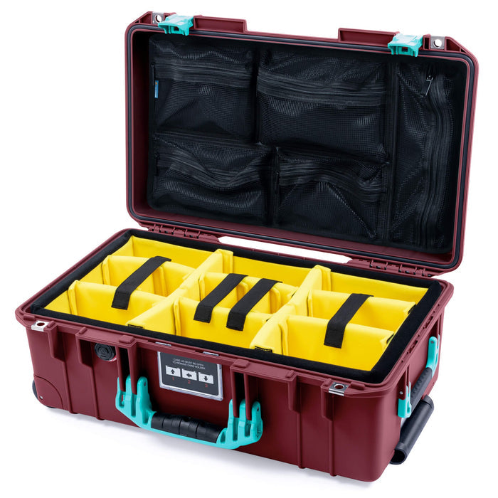 Yellow Padded Dividers / Mesh Lid Organizer