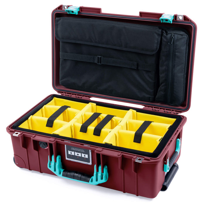Yellow Padded Dividers / Computer Lid Pouch