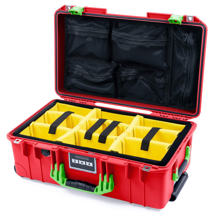 Yellow Padded Dividers / Mesh Lid Organizer