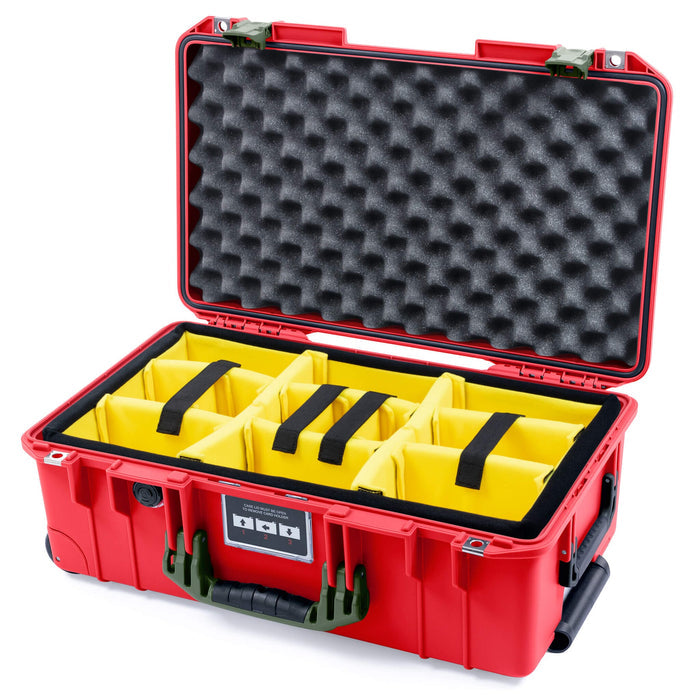 Yellow Padded Dividers / Convoluted Lid Foam