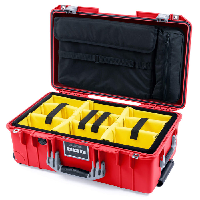 Yellow Padded Dividers / Computer Lid Pouch