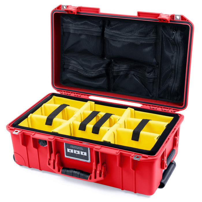 Yellow Padded Dividers / Mesh Lid Organizer