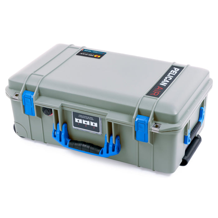 Pelican 1535 Air Carry - on Case - Sage & Blue - Empty