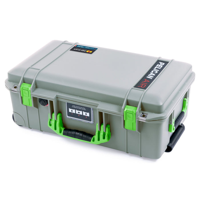 Pelican 1535 Air Carry - on Case - Sage & Lime Green - Empty