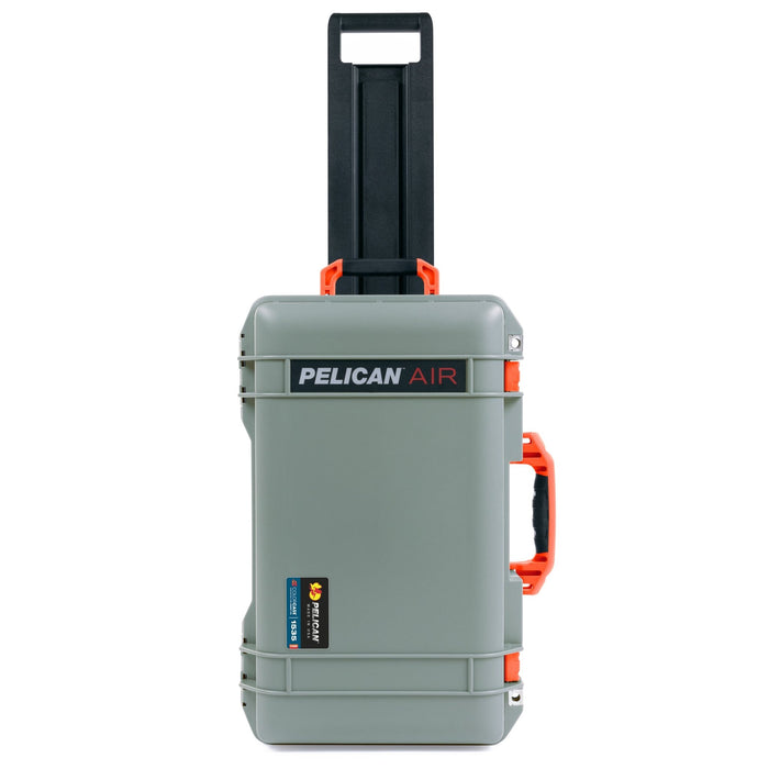 Pelican 1535 Air Carry - on Case - Sage & Orange - Empty