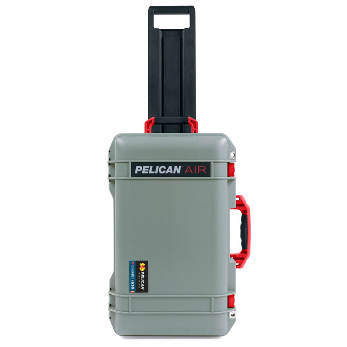 Pelican 1535 Air Carry - on Case - Sage & Red - Empty