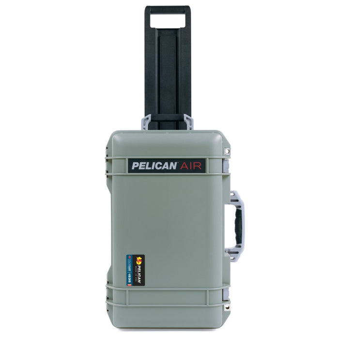 Pelican 1535 Air Carry - on Case - Sage & Silver - Empty