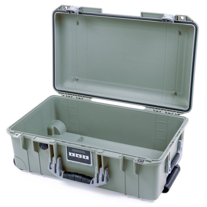 Pelican 1535 Air Carry - on Case - Sage & Silver - Empty