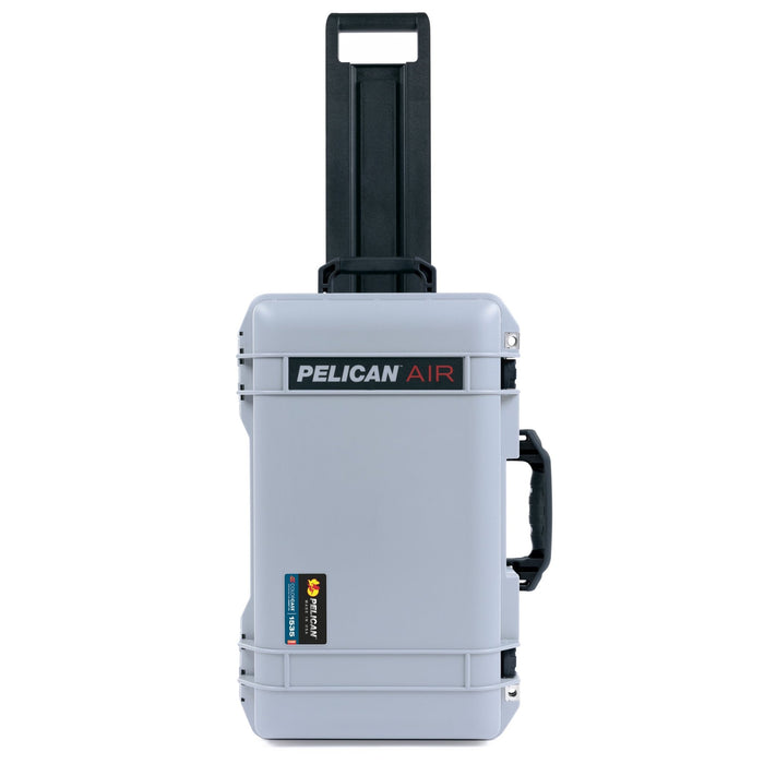 Pelican 1535 Air Carry - on Case - Silver & Black - Empty