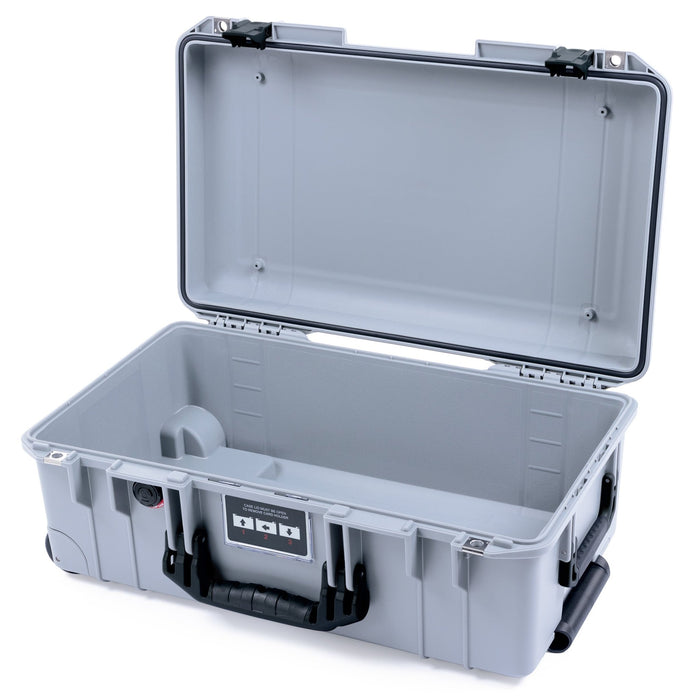 Pelican 1535 Air Carry - on Case - Silver & Black - Empty