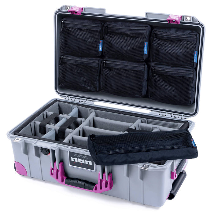 Padded Dividers / 7-Pcs Removable Mesh Lid