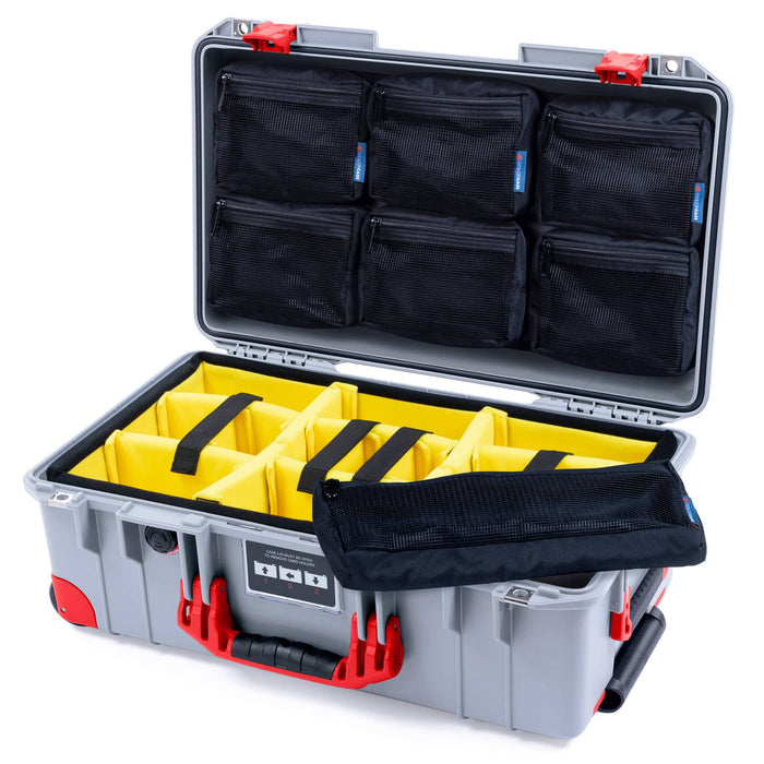Yellow Padded Dividers / 7-Pcs Removable Mesh Lid
