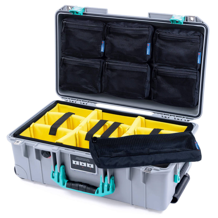 Yellow Padded Dividers / 7-Pcs Removable Mesh Lid