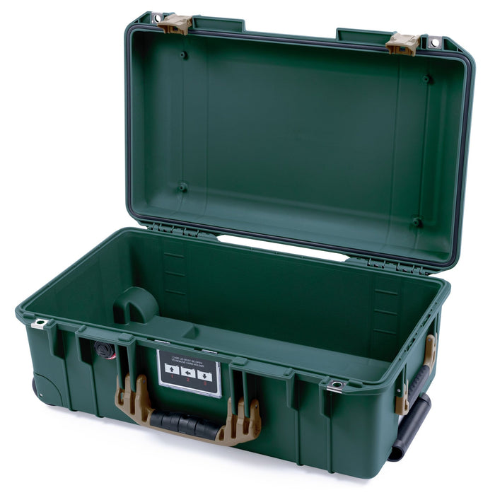 Pelican 1535 Air Carry - on Case - Trekking Green & Dark Desert Dirt - Empty