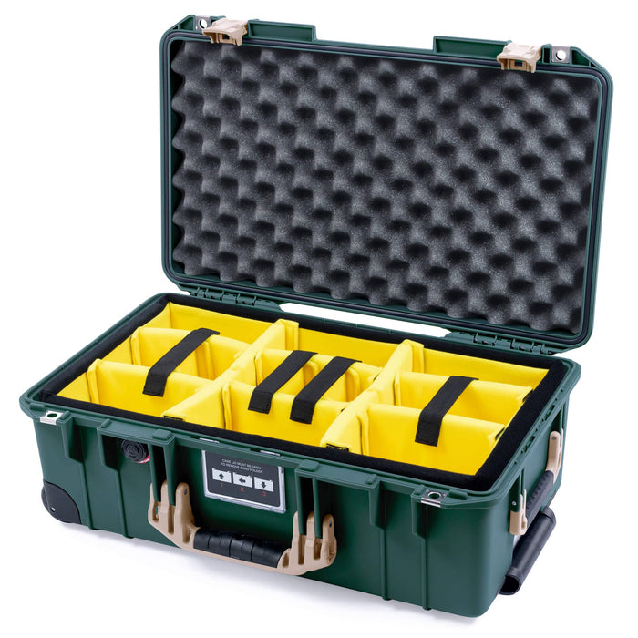 Yellow Padded Dividers / Convoluted Lid Foam