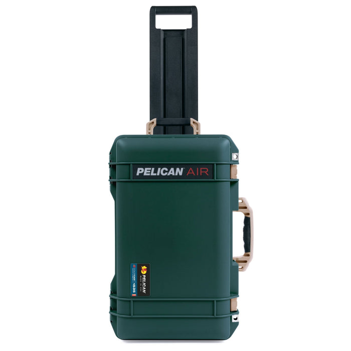 Pelican 1535 Air Carry - on Case - Trekking Green & Desert Tan - Empty