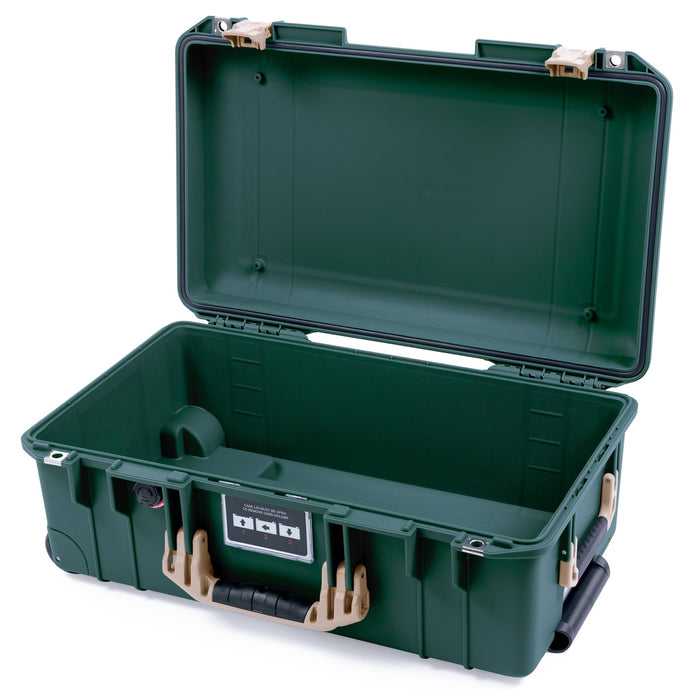 Pelican 1535 Air Carry - on Case - Trekking Green & Desert Tan - Empty